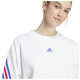 Adidas Γυναικεία κοντομάνικη μπλούζα Future Icons 3-Stripes Tee